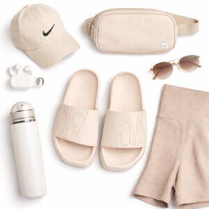 Nike Air Jordan NOLA Slides Women’s Size 10 Pearl White Casual Slide Sandals